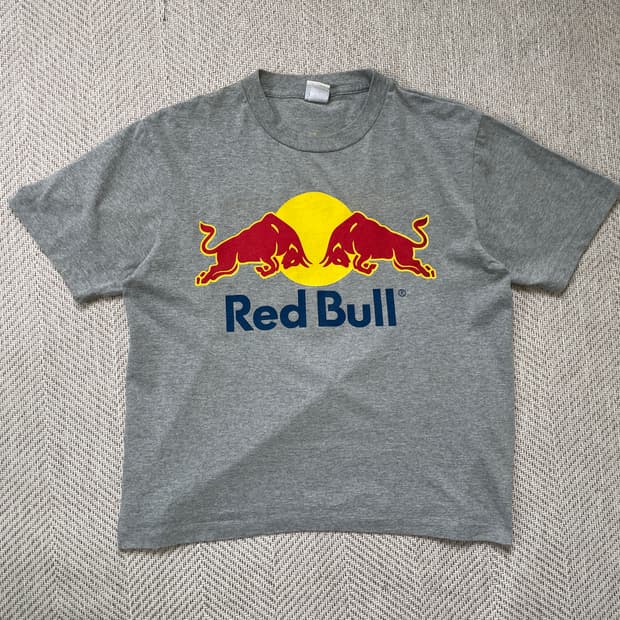 빈티지 red bull 레디불 반팔티셔츠