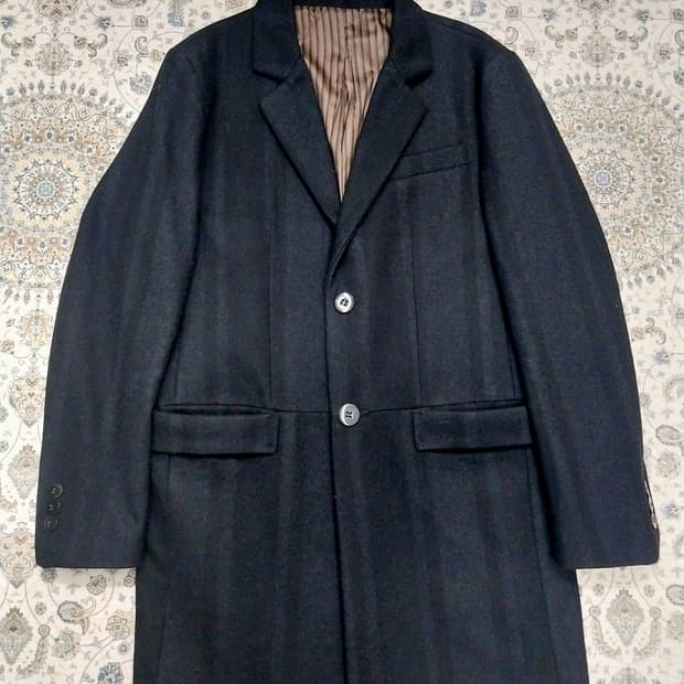 킨록 싱글 브레스티드 울 코트 (95-102)