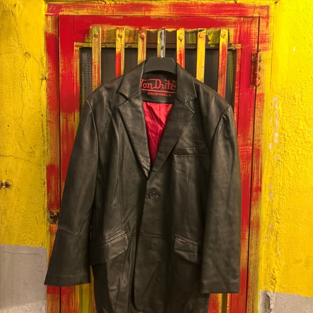 본더치 양가죽 블레이저 