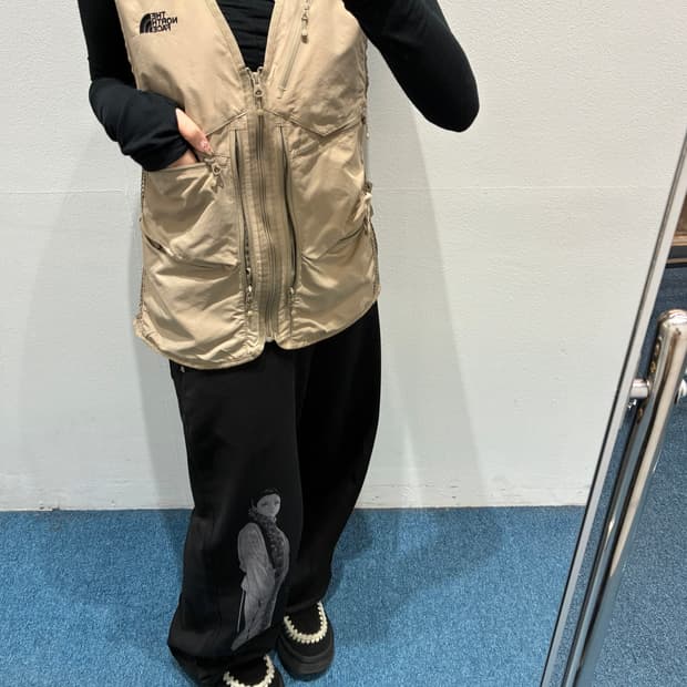 노스페이스 조끼