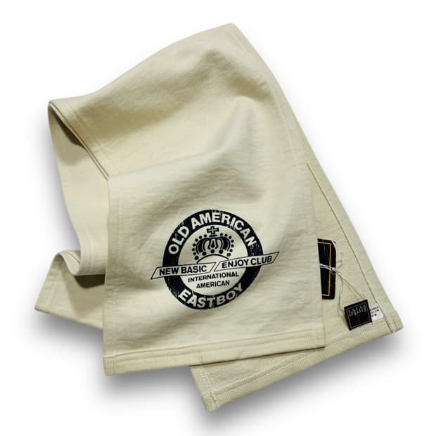 이스트보이 올드 아메리칸 81넘버 아이보리 머플러