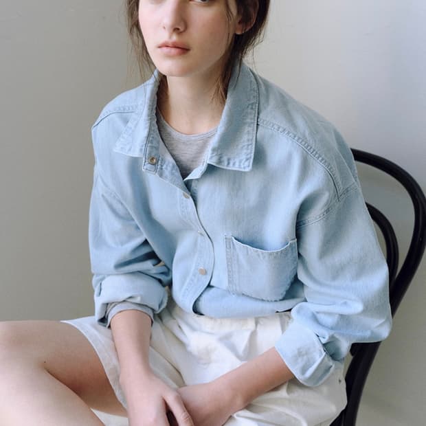 유라고 데님 셔츠 ( 새거)