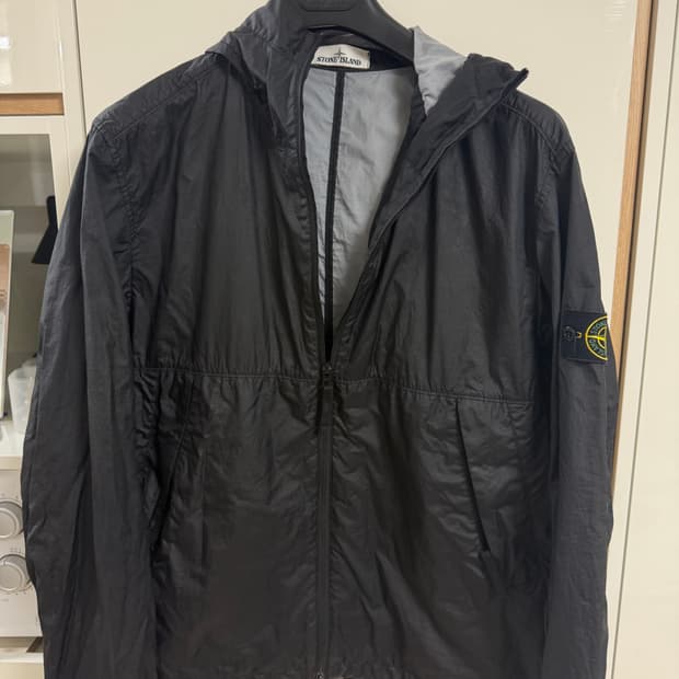 급처 스톤아일랜드 멤브라나 3L TC 바람막이 블랙 XL