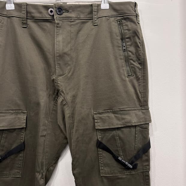 홀리스터 버클스트링 슬림핏 코튼 스판덱스 팬츠