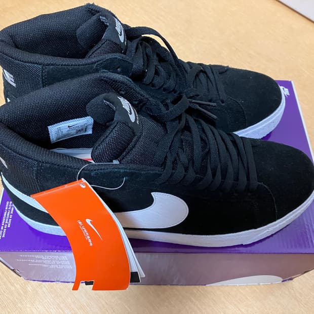 나이키 SB 줌 블레이저 미드 블랙 화이트 280