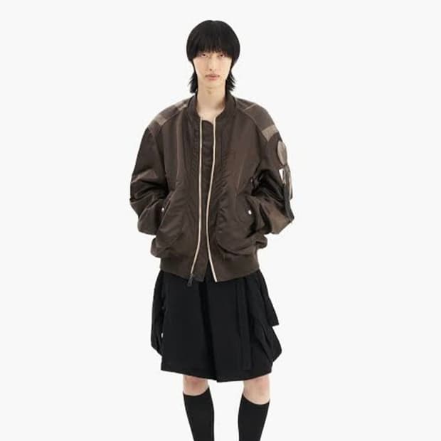 지용킴X알파 선블리치 봄버 브라운M