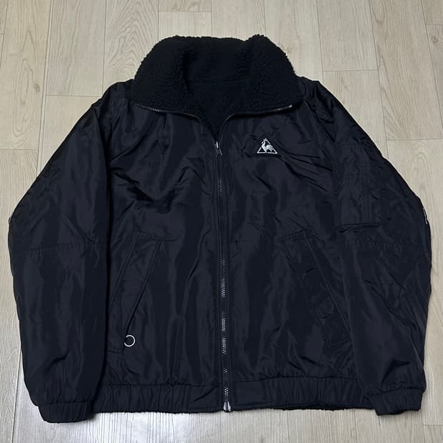 르꼬끄 리버시블 블랙 집업