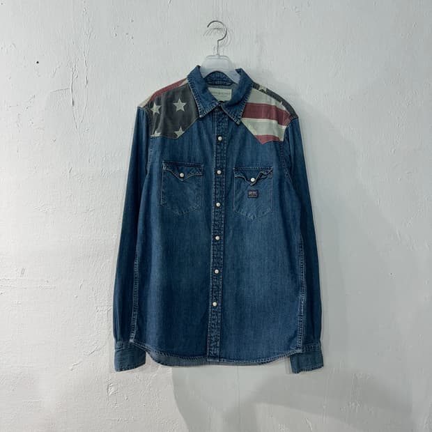 데님앤서플라이 데님 청남방 S