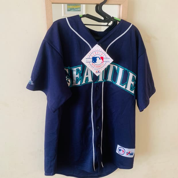 00년대 시애틀 마리너즈 유니폼(사사키 가즈히로 마킹)