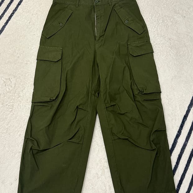 디가웰 필드카고 팬츠 가먼트다이 