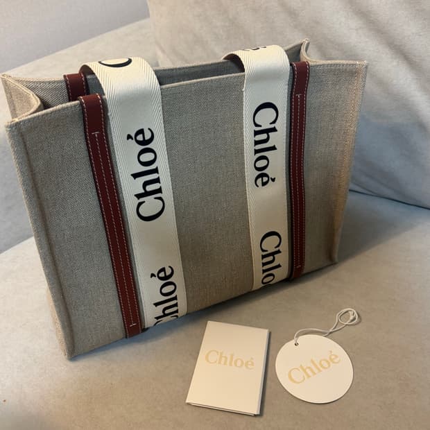 끌로에 우디백 미디움 사이즈