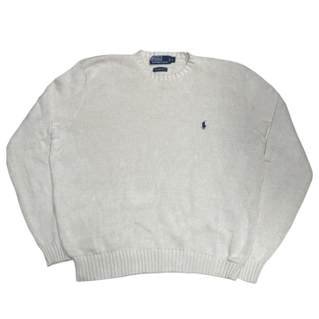 폴로 랄프로렌(POLO) 아이보리 니트