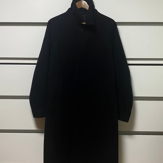 유니클로 네이비 롱코트 (M)