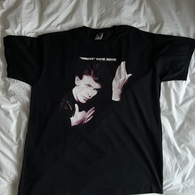 2004 보위 히어로즈 티셔츠 데드스탁