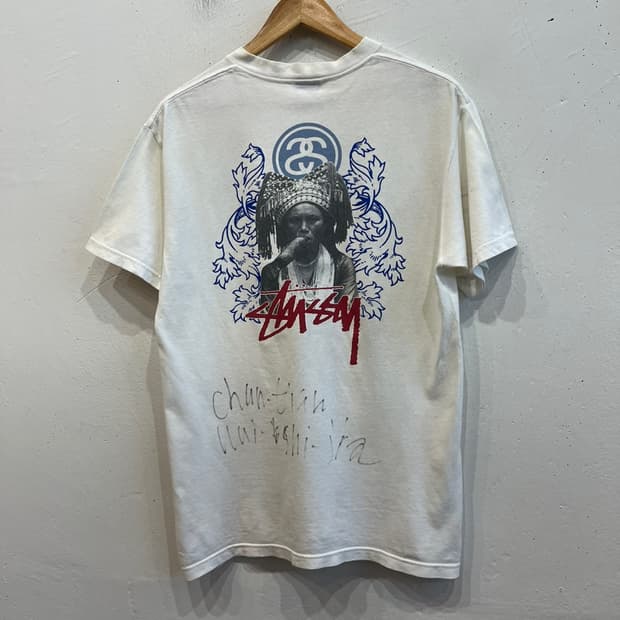 90~00s 빈티지 스투시 반팔 티셔츠 Made in USA