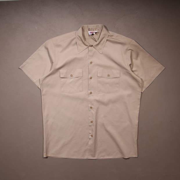 90s 디키즈 반팔 워크셔츠