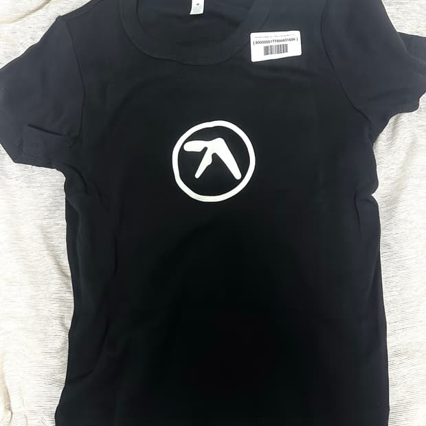 aphex twin 에이펙스트윈 머천 반팔티 m