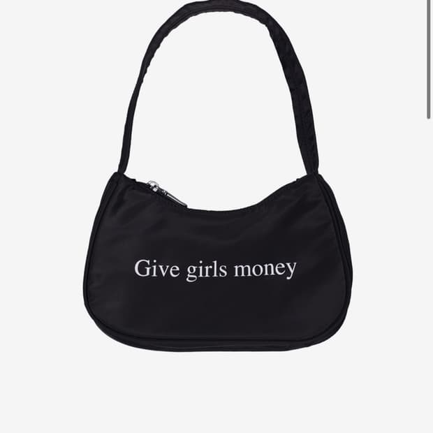 프레잉 GIVE girls money 숄더백