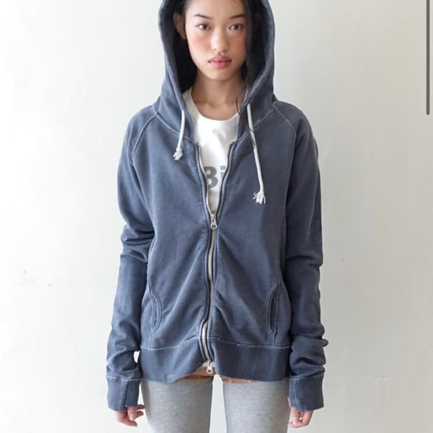 (구해요) 샵페어리 페어리 후드집업 퍼플블루