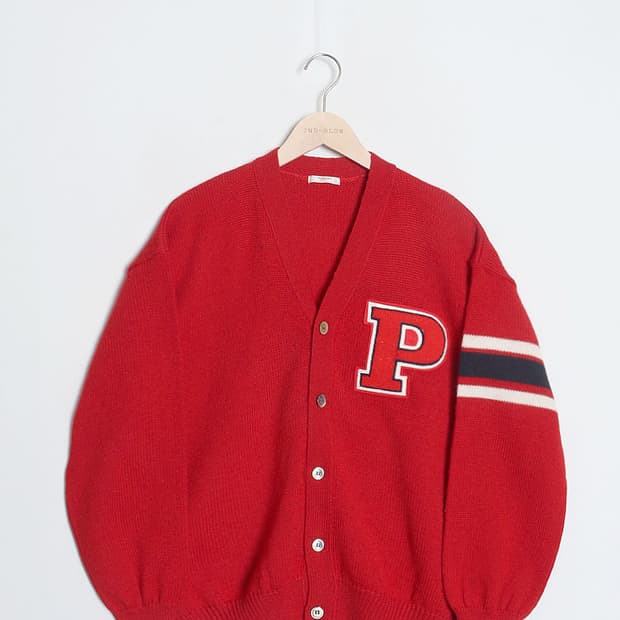 90's PERSON'S Award Wool Cardigan