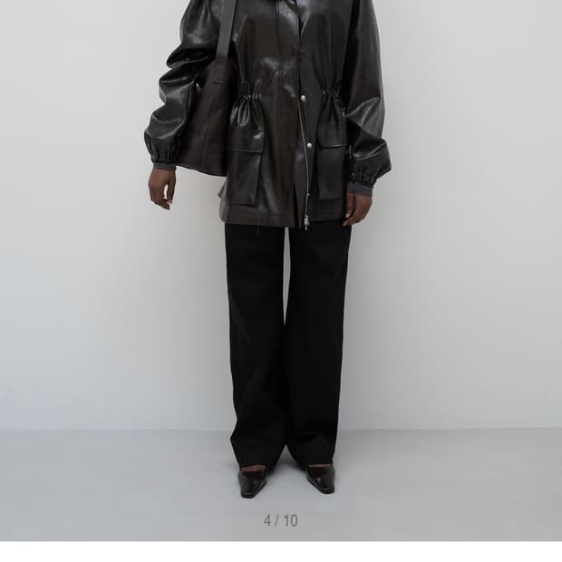 LFM Lou Leather Jacket Black 거의 새상품 