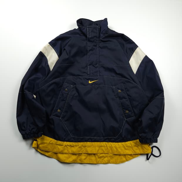 00s 나이키 올드스쿨 빅로고 풀오버 아노락 점퍼 (XL)