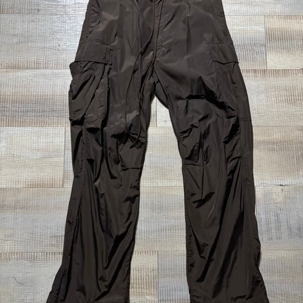 [3] 오라리 나일론 퍼티그 카고 팬츠 브라운