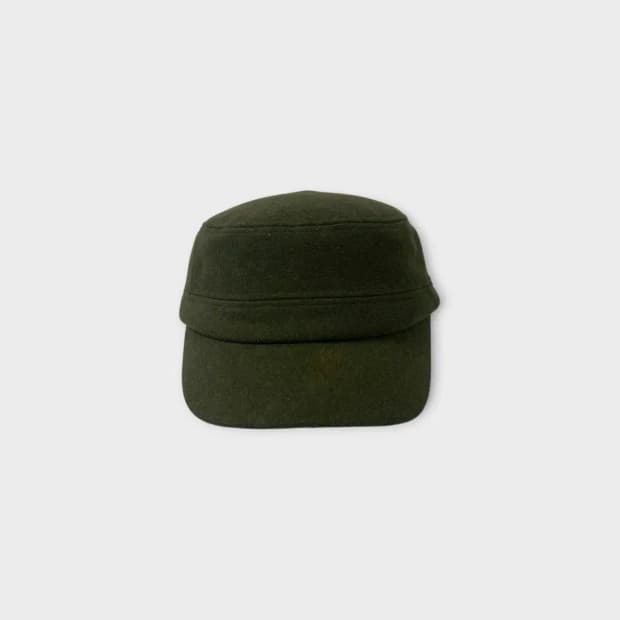 [1339] 모직 심플 밀리터리 군모 캡