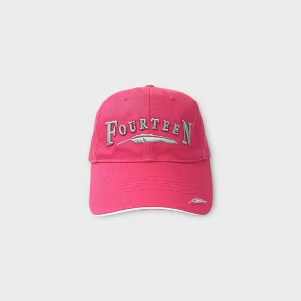 [1402] (새상품) Fourteen 포틴 핑크 볼캡