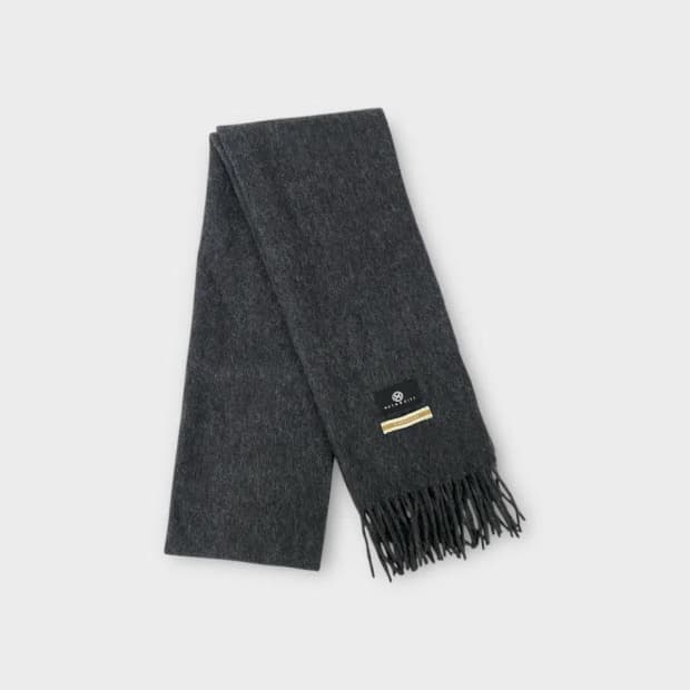 [M11] 메트로시티 캐시미어 머플러 차콜