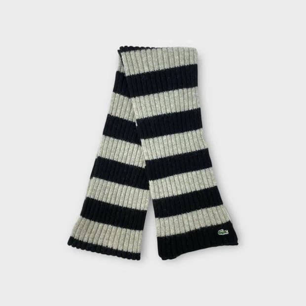 [M12] 라코스테 스트라이프 머플러