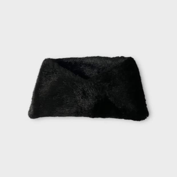 [M48] 자라 밍크 꼬임 넥워머