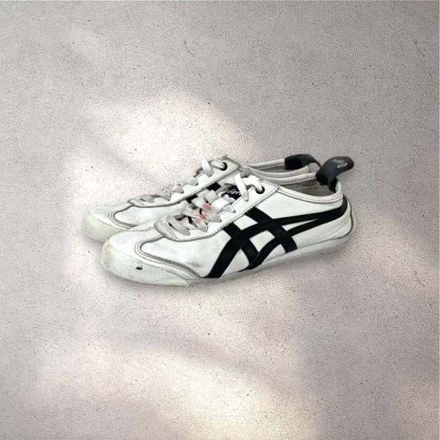 [225] 오니츠카타이거 멕시코66 흰검 스니커즈(No.451)