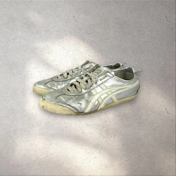 [260]오니츠카타이거 멕시코66 실버(No.455)