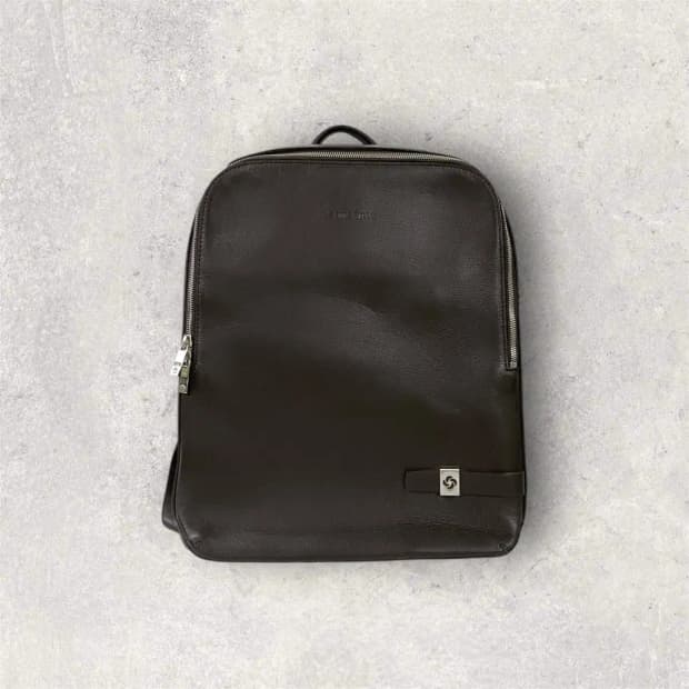 쌤소나이트 가죽 슬림 백팩 (B262)