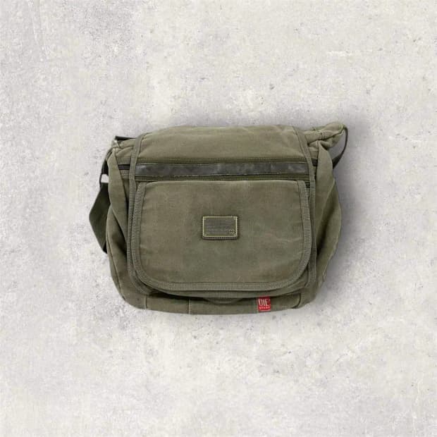 디젤 빈티지 캔버스 크로스 메신저백(B265)