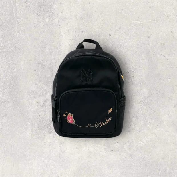 MLB 뉴욕양키즈 자수 포인트 미니 백팩(B269)