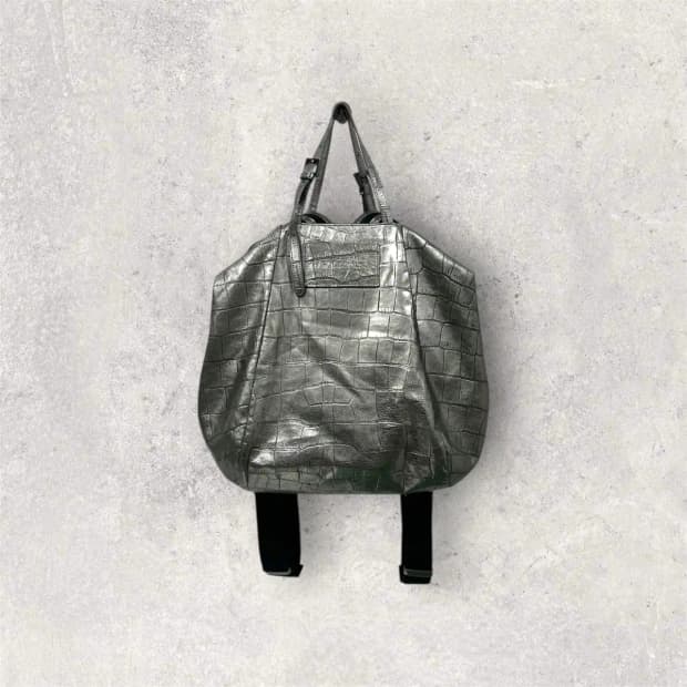 아카트리나 빈티지 실버 토트&백팩(B286)