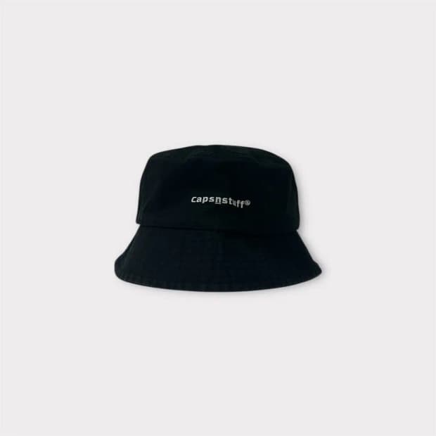 캡스앤스터프 버킷햇 블랙 (1599)