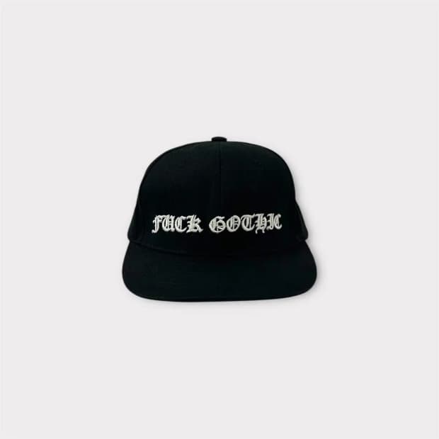 레터링 자수 포인트 스냅백 블랙 (1619)