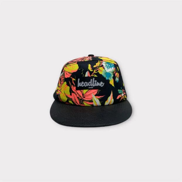 AUB Headline 로고 하와이안 스냅백 (1673)