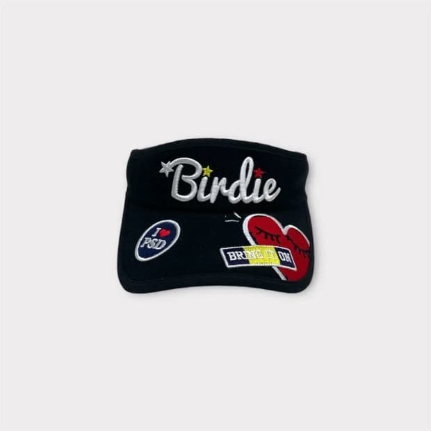 파사디 골프 자수 패치 포인트 썬캡 (1691)