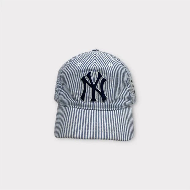 MLB 뉴욕 양키스 스트라이프 볼캡 (1718)