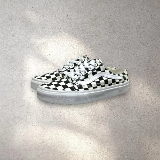 [230] 반스 체커보드 올드스쿨 뮬 (No.501)