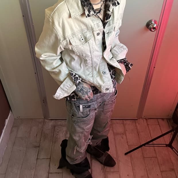 japan uniqlo denim jacket