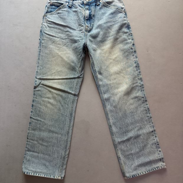 플랙 연청 워싱진 30