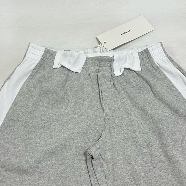 [S]기마구아스 Emmanuelle 스웨트팬츠/그레이 화이트