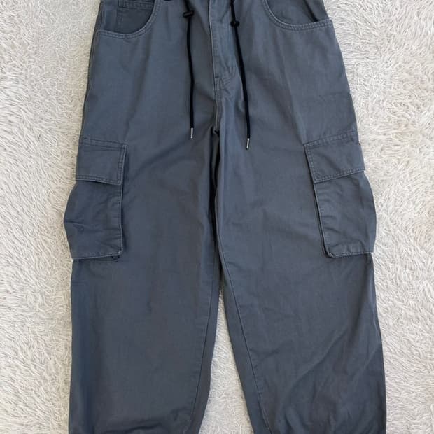 GLAMOUR 글래머 와이드 카고 팬츠/#3282