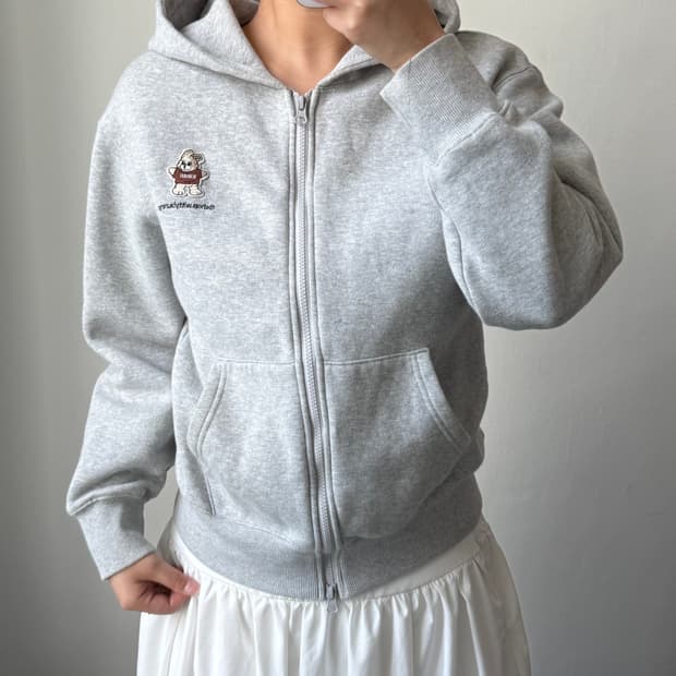 [1] 키르시 그레이 후드집업