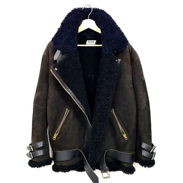 아크네스튜디오 벨로시티 무스탕자켓